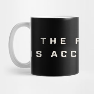 The Future is Accessible Cool Black Mug